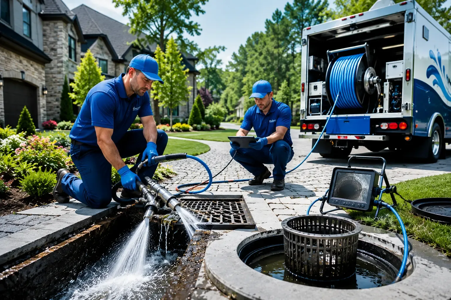 Local outdoor drain cleaning professionals in Bee, VA